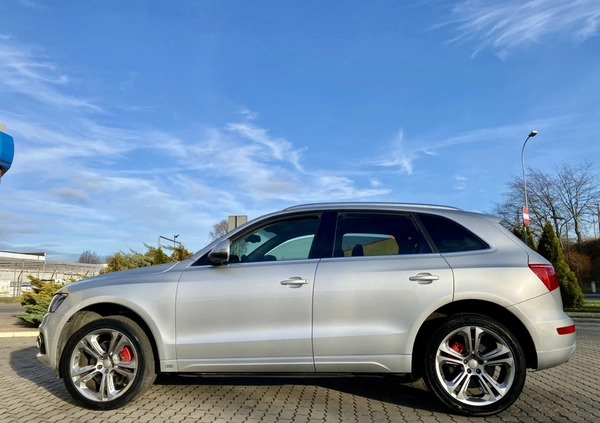Audi Q5 cena 43900 przebieg: 246232, rok produkcji 2009 z Radków małe 466